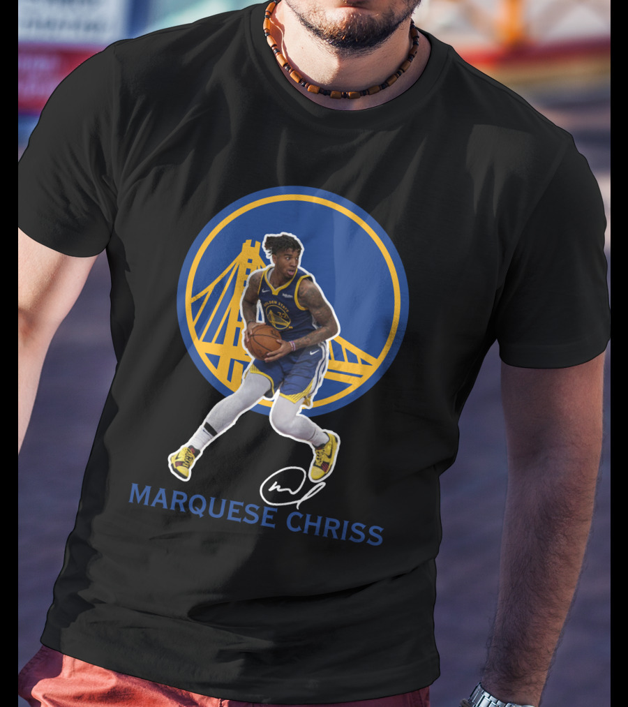 Marquese Chriss Gsw04 Golden State Warriors Basketball T-Shirt