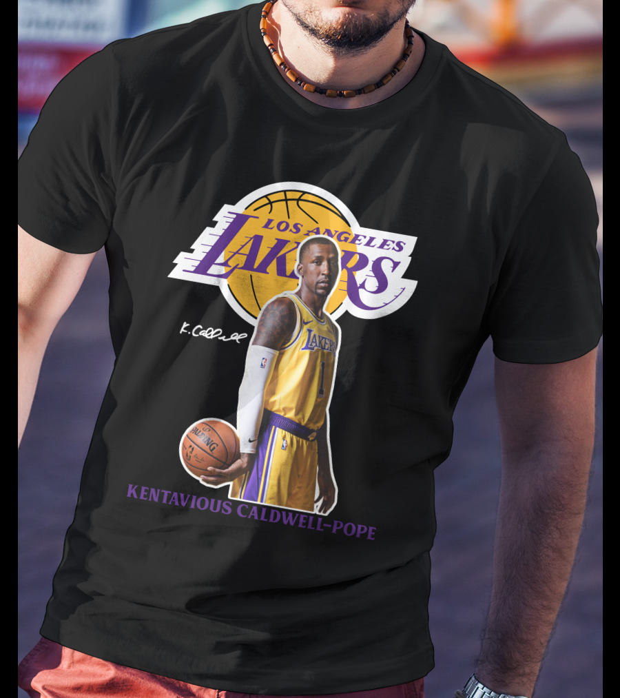 Los Angeles Lakers Kentavious Caldwell-Pope La07 T-Shirt
