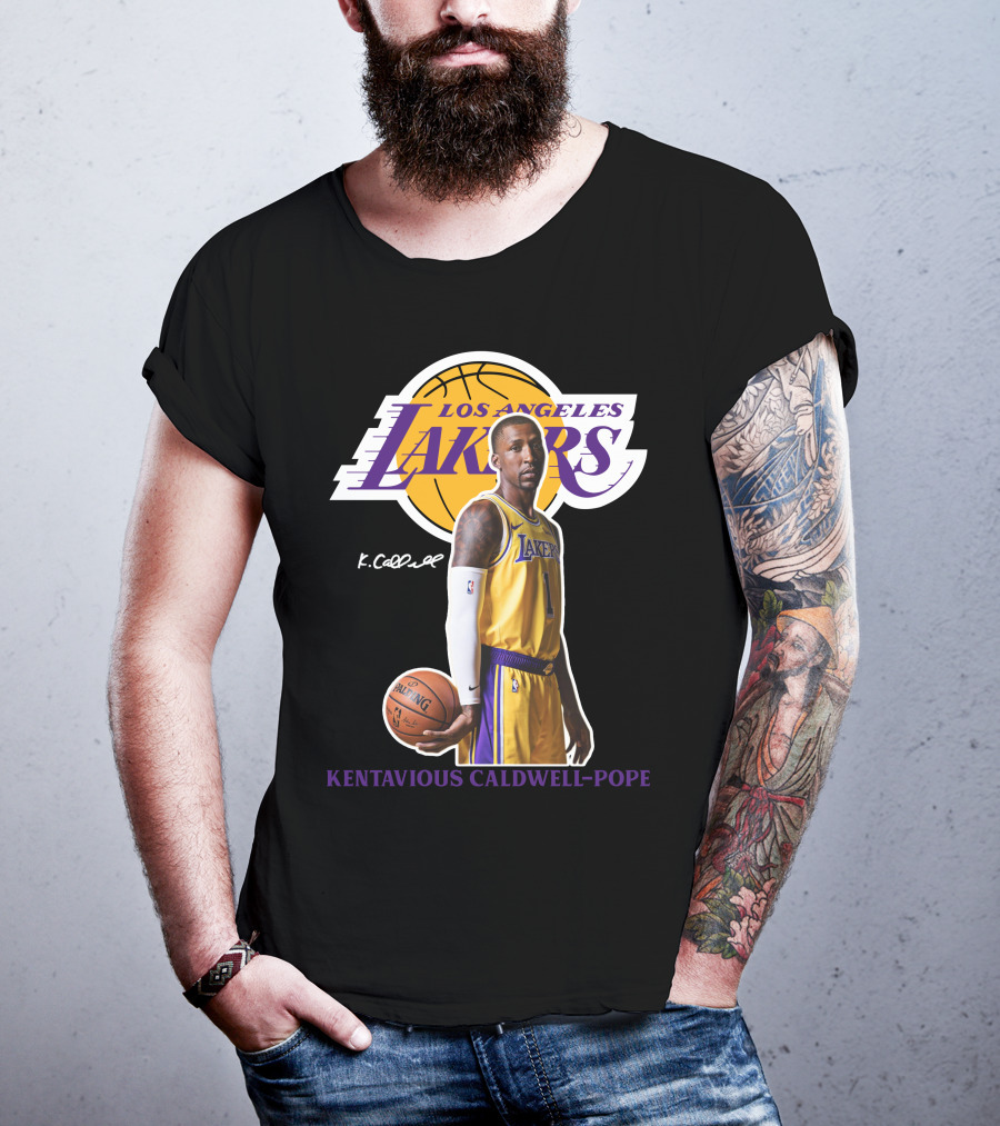 Los Angeles Lakers Kentavious Caldwell-Pope La07 T-Shirt