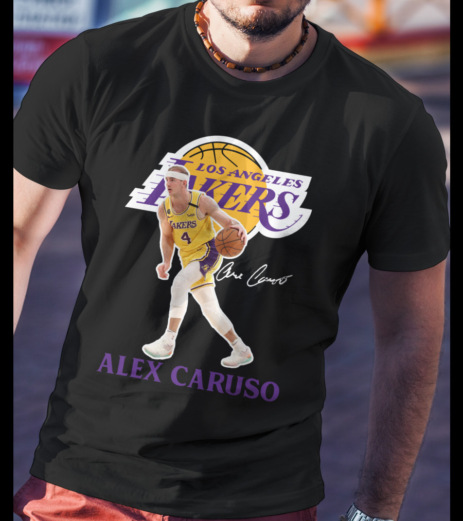 Alex Caruso Los Angeles Lakers La03 T-Shirt
