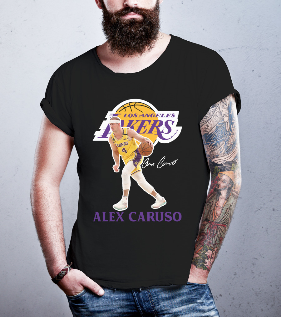 Alex Caruso Los Angeles Lakers La03 T-Shirt