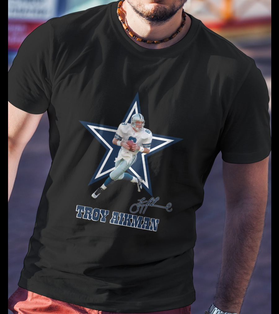 Troy Aikman Dallas Cowboys Legend T-Shirt