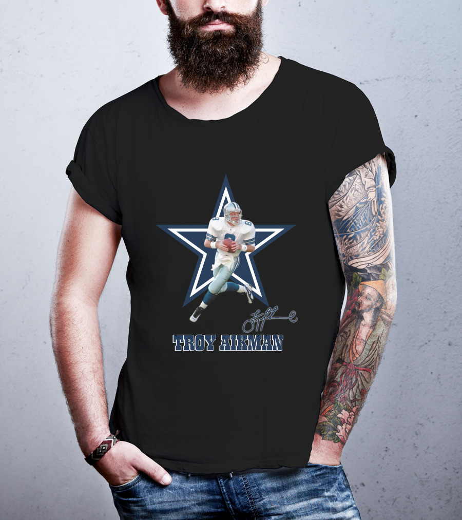 Troy Aikman Dallas Cowboys Legend T-Shirt