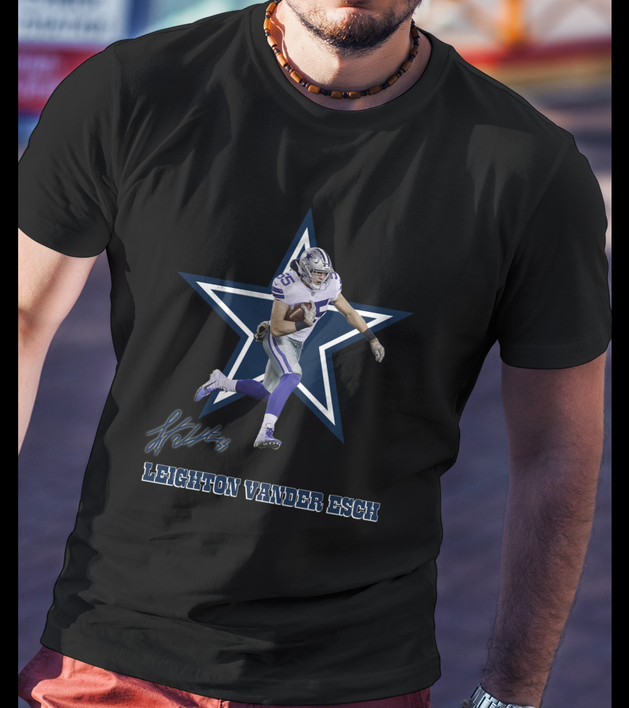 Leighton Vander Esch Dallas Cowboys 55 Star T-Shirt