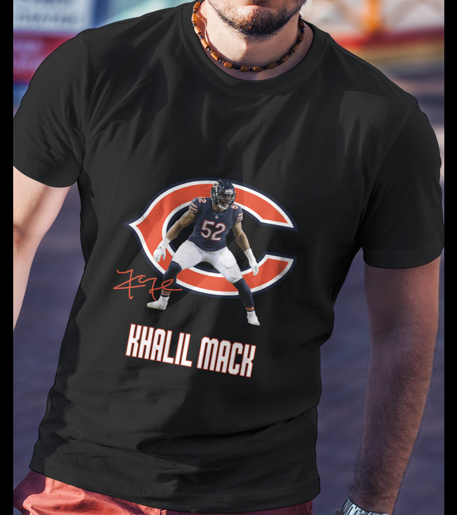 Khalil Mack Chicago Bears 52 Nfl Player T-Shirt