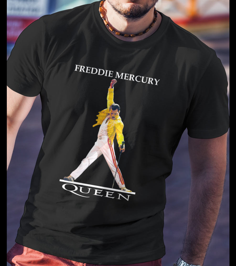 Freddie Mercury Queen Iconic Pose T-Shirt