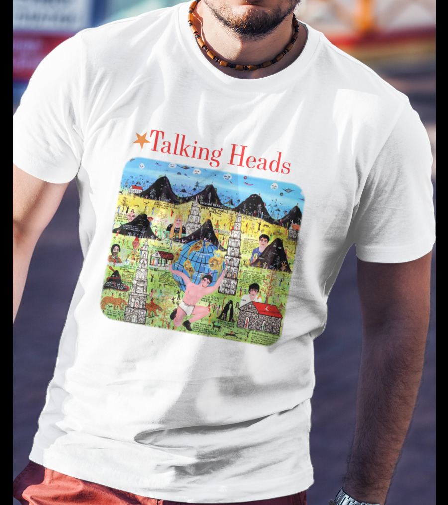 Talking Heads - Little Creatures Album Cover Art T-Shirt