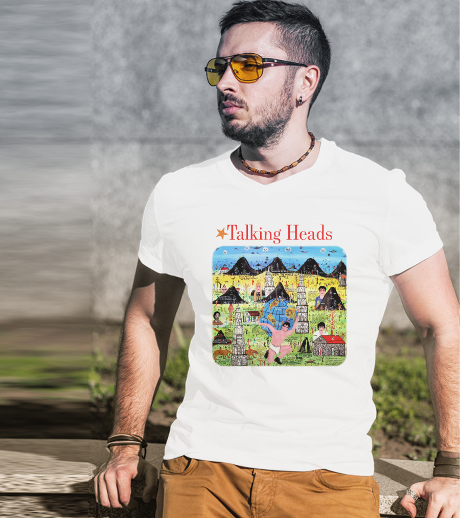 Talking Heads - Little Creatures Album Cover Art T-Shirt