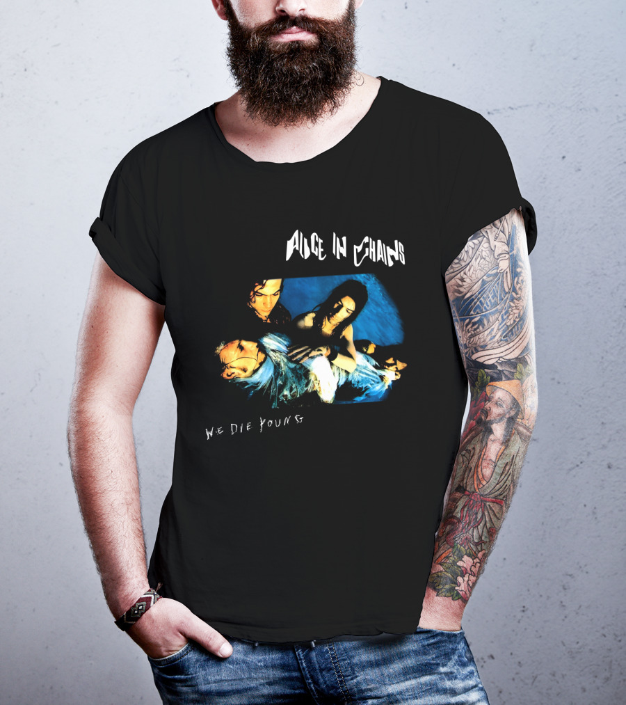 Alice In Chains We Die Young Aic T-Shirt