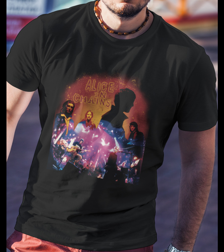 Alice In Chains Aic 17 Live Concert Silhouettes T-Shirt