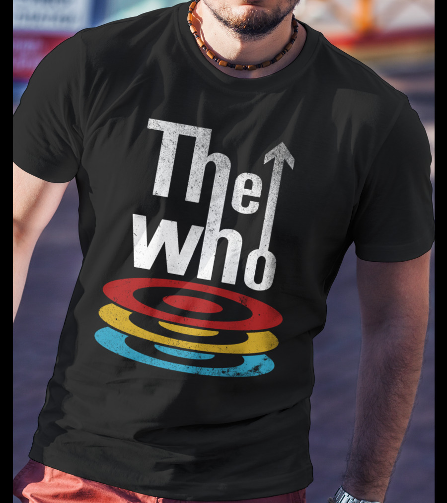 The Who Logo With Mod Target Symbol T-Shirt
