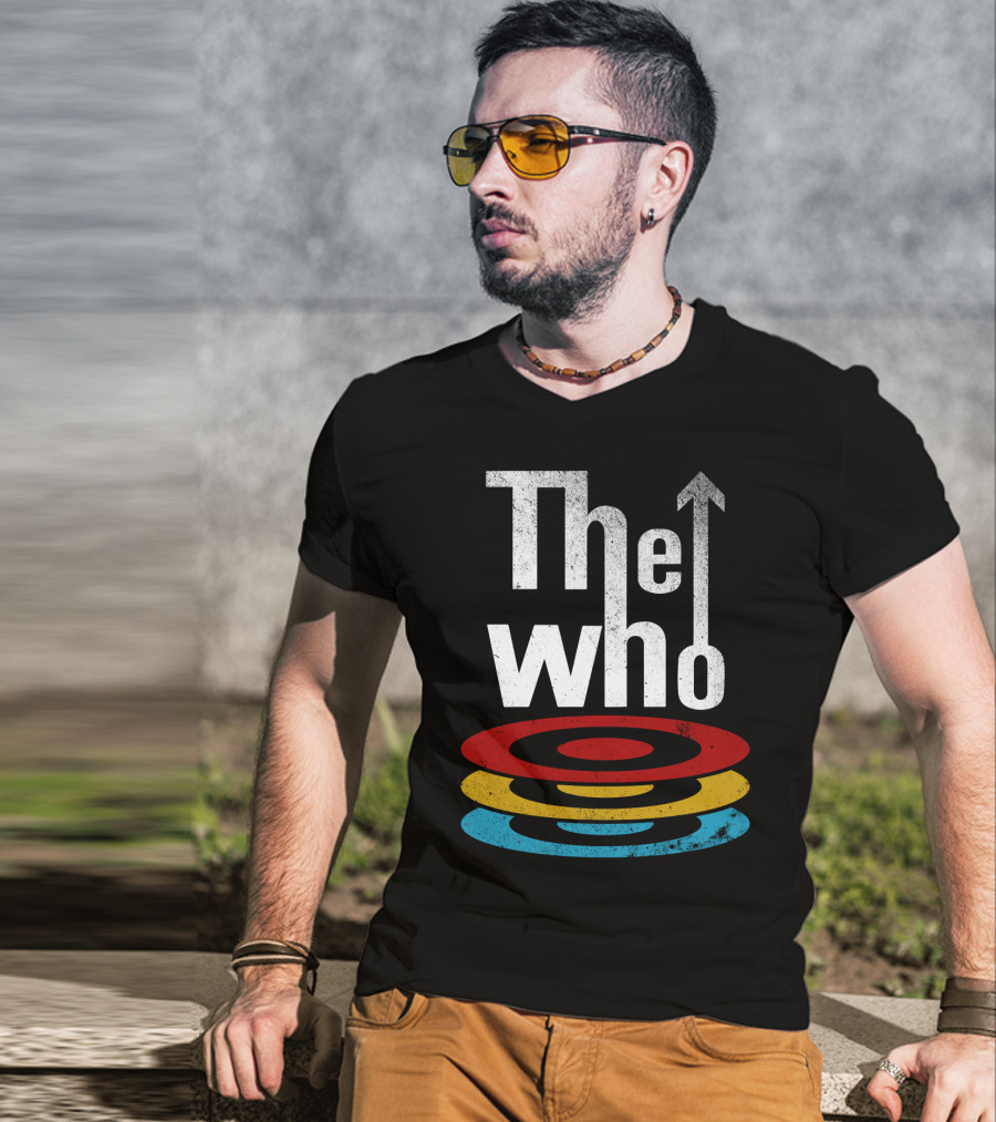 The Who Logo With Mod Target Symbol T-Shirt