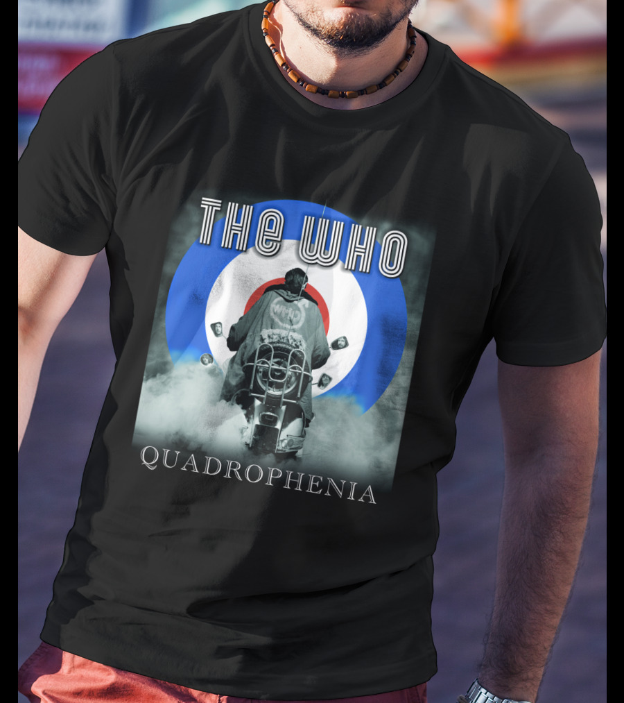 The Who Quadrophenia Mod Target Scooter T-Shirt