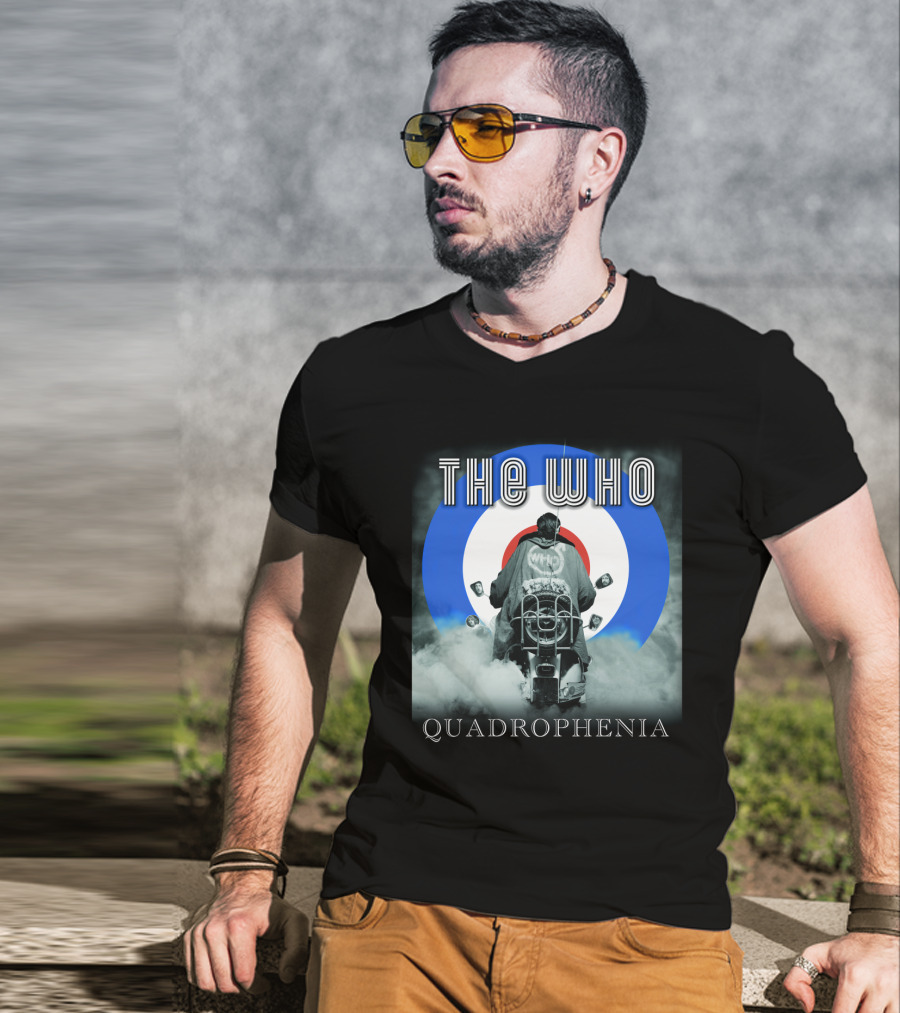 The Who Quadrophenia Mod Target Scooter T-Shirt