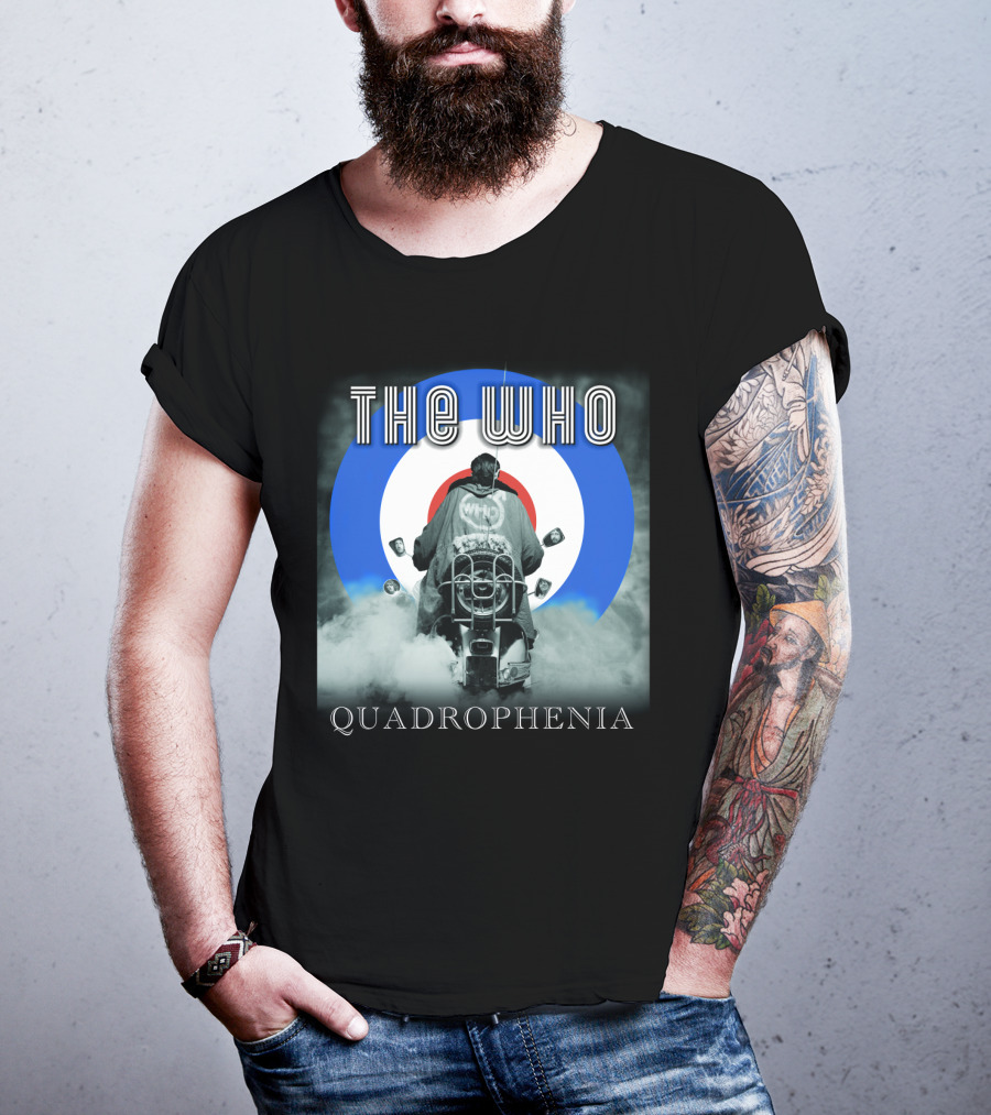 The Who Quadrophenia Mod Target Scooter T-Shirt