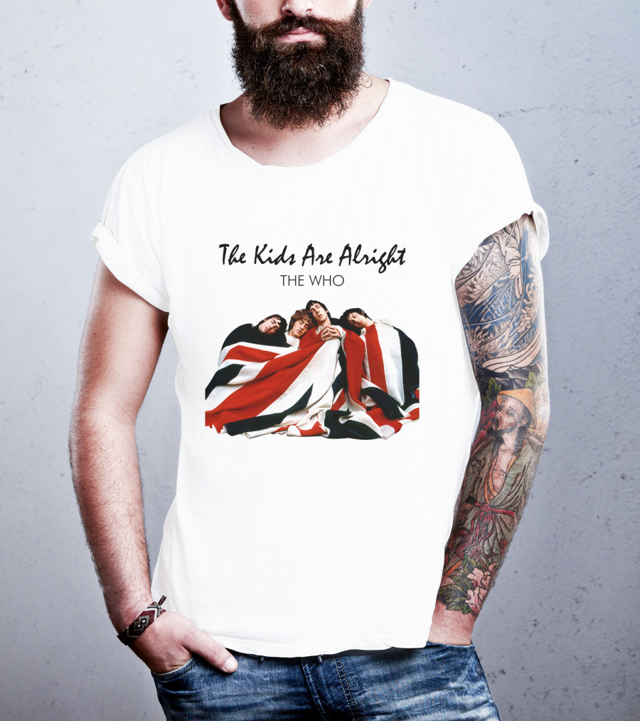 The Kids Are Alright The Who Union Jack Blanket T-Shirt