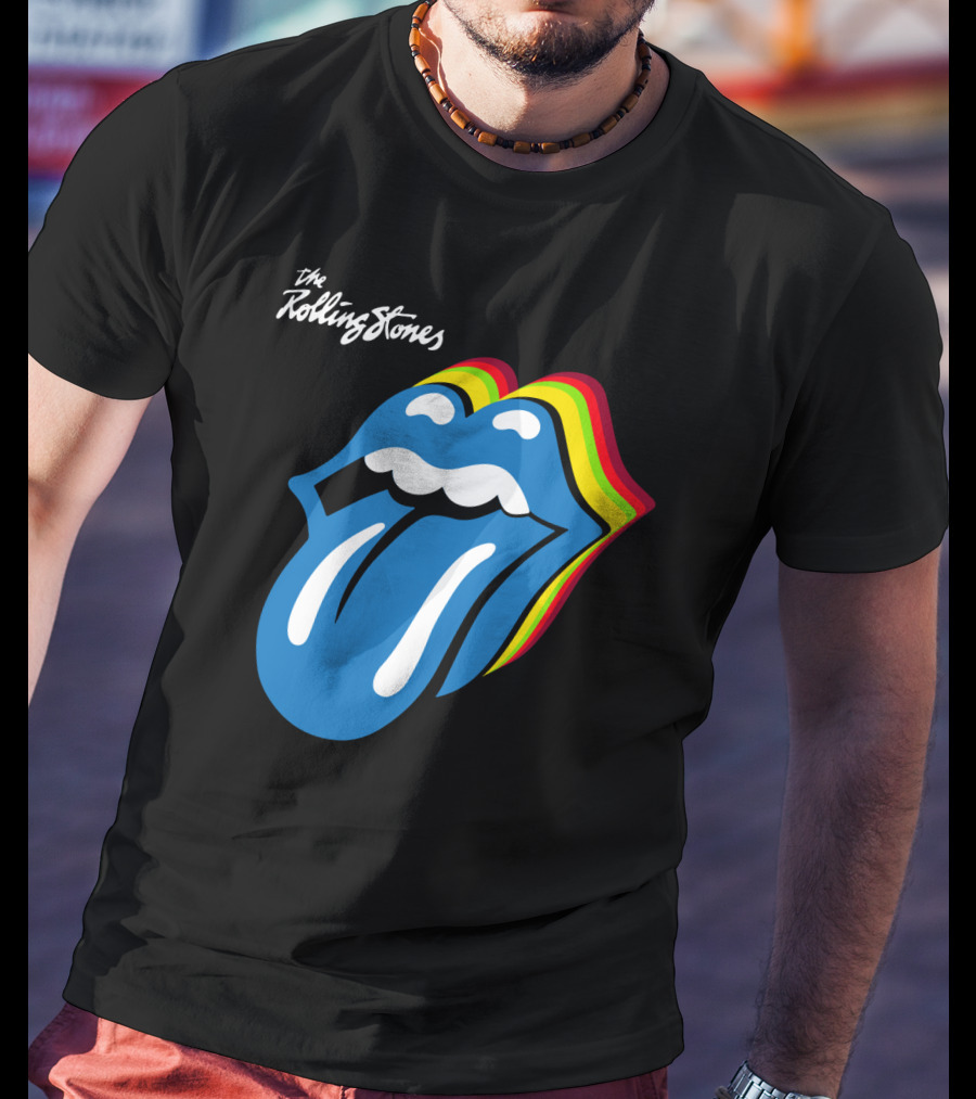 The Rolling Stones Rainbow Tongue T-Shirt