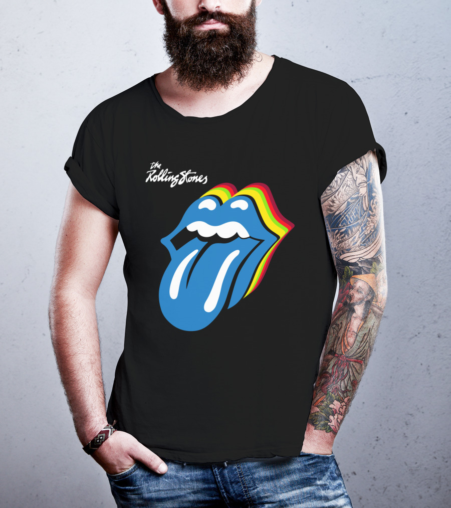 The Rolling Stones Rainbow Tongue T-Shirt