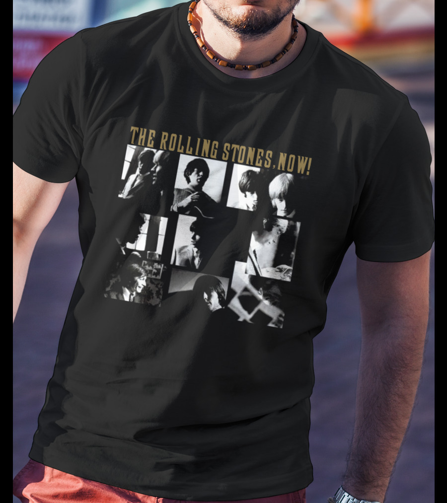 The Rolling Stones Now! Album Cover Photomontage T-Shirt