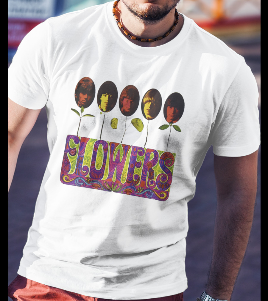 Flowers Trs 24 Psychedelic Band T-Shirt