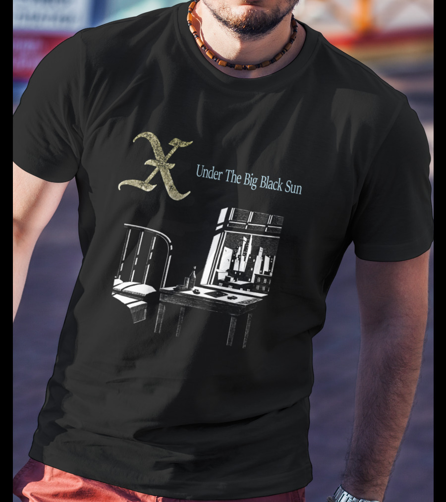 X Under The Big Black Sun Bedroom Scene T-Shirt