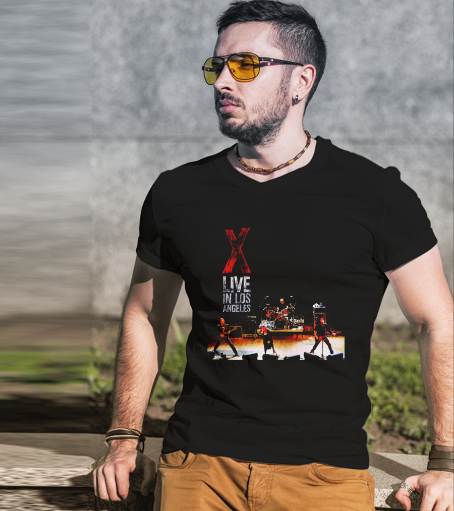 X 13 Live In Los Angeles Concert Performance Stage T-Shirt
