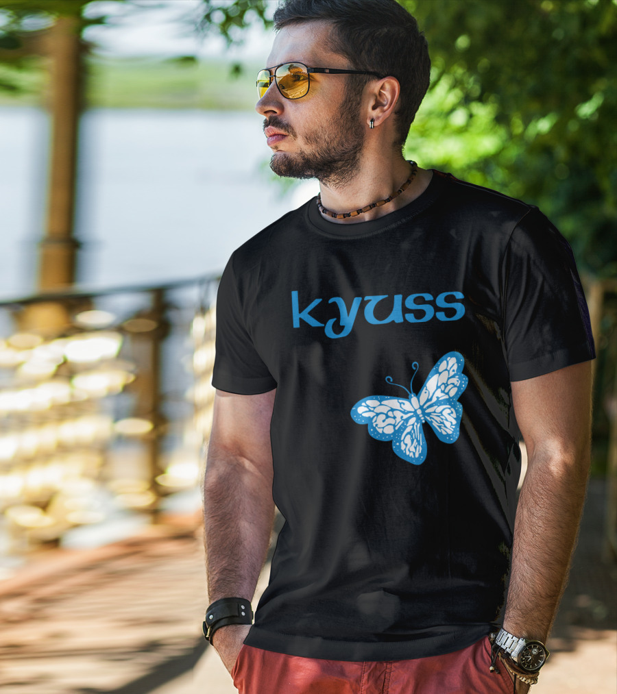 Kyuss Blue Butterfly T-Shirt