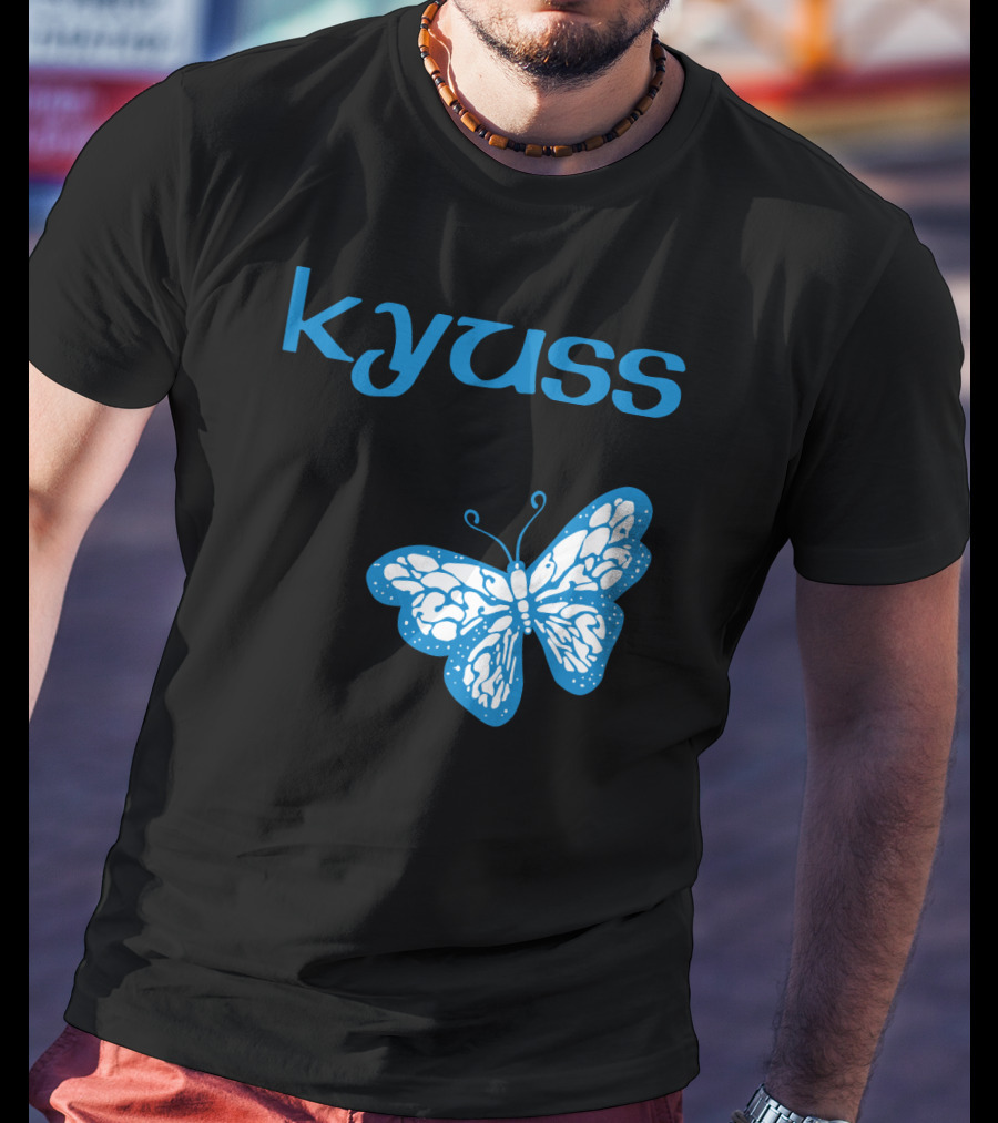 Kyuss Blue Butterfly T-Shirt
