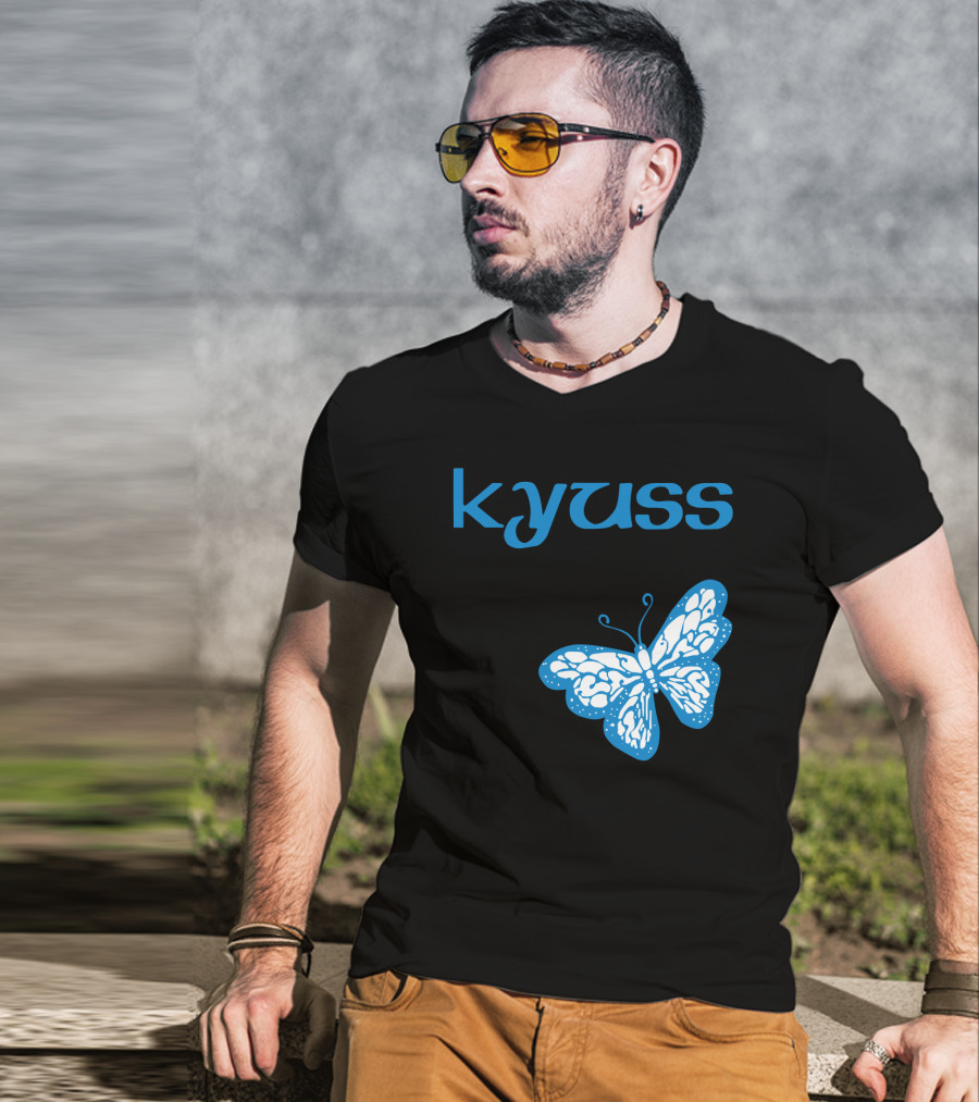Kyuss Blue Butterfly T-Shirt