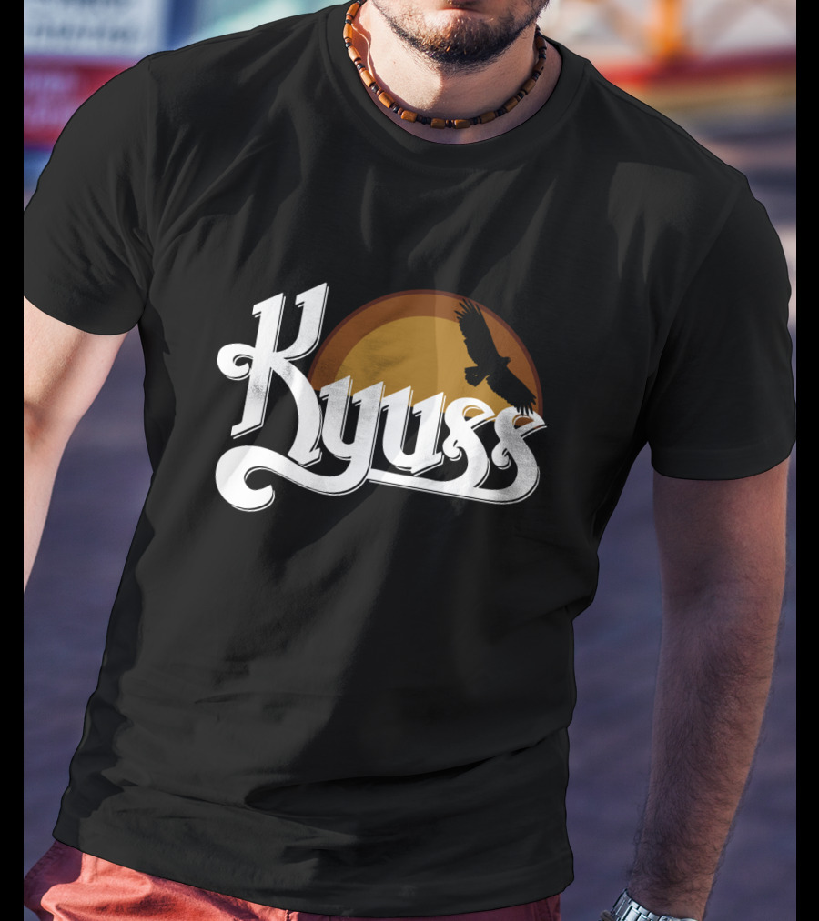 Kyuss Sunset Eagle Silhouette T-Shirt
