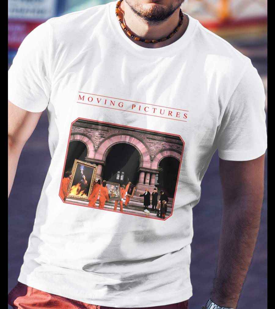 Rush Moving Pictures Album Cover Art T-Shirt