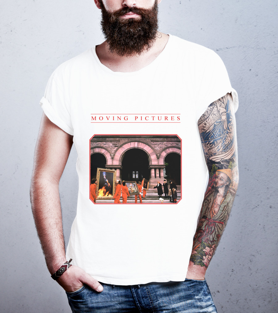 Rush Moving Pictures Album Cover Art T-Shirt