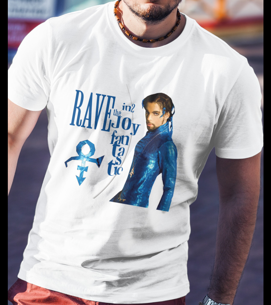Rave Un2 The Joy Fantastic Prince Symbol Blue Outfit T-Shirt