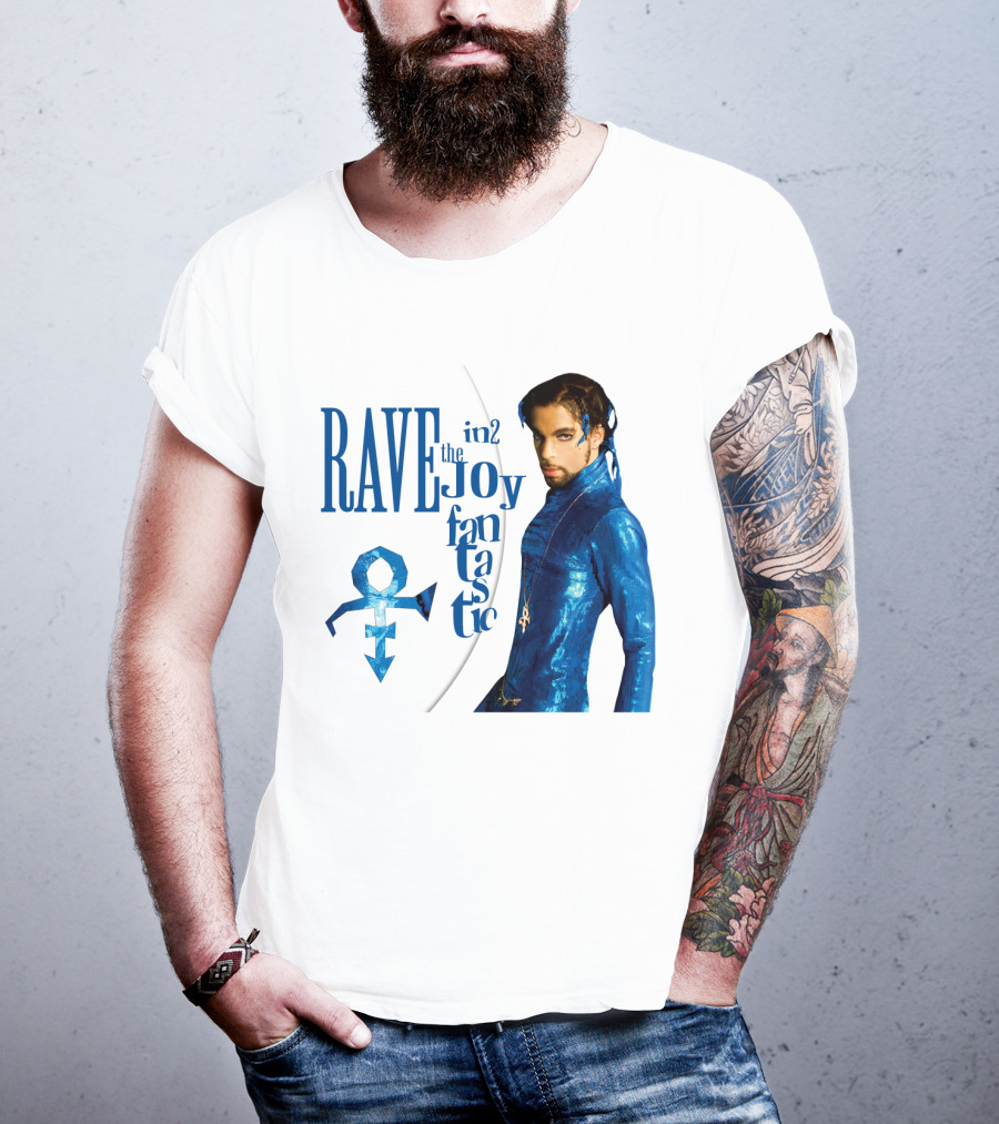 Rave Un2 The Joy Fantastic Prince Symbol Blue Outfit T-Shirt
