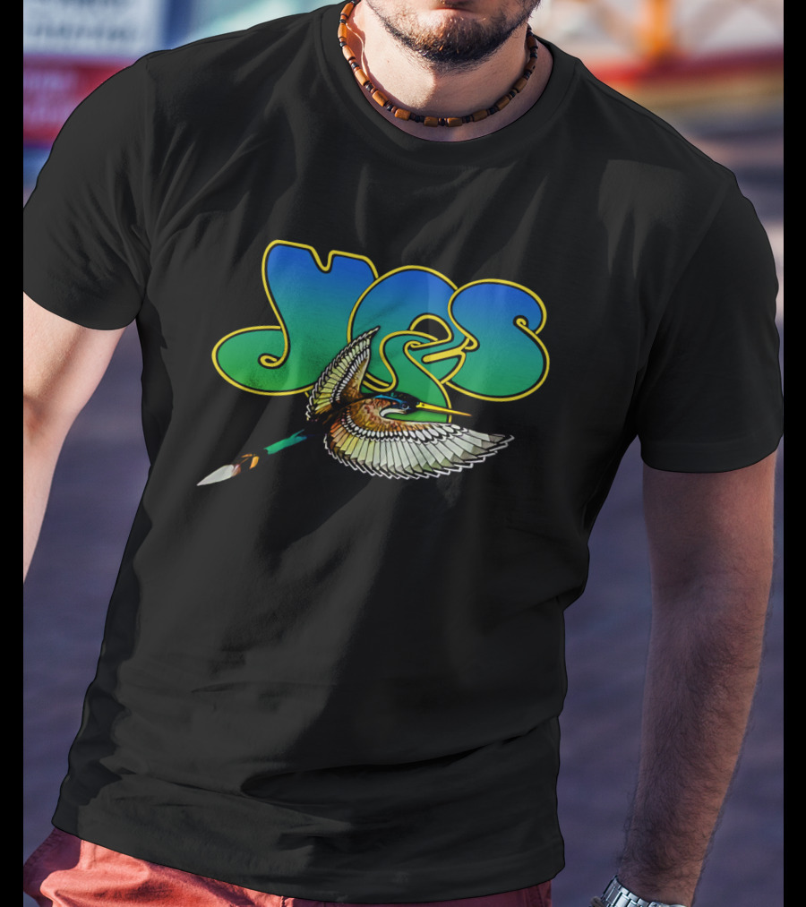 Yes Logo With Bird T-Shirt