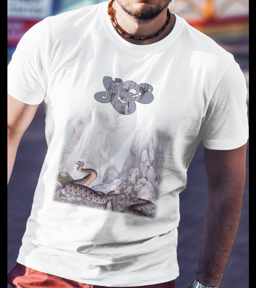 Yes Album 44 Roger Dean Art Snake T-Shirt
