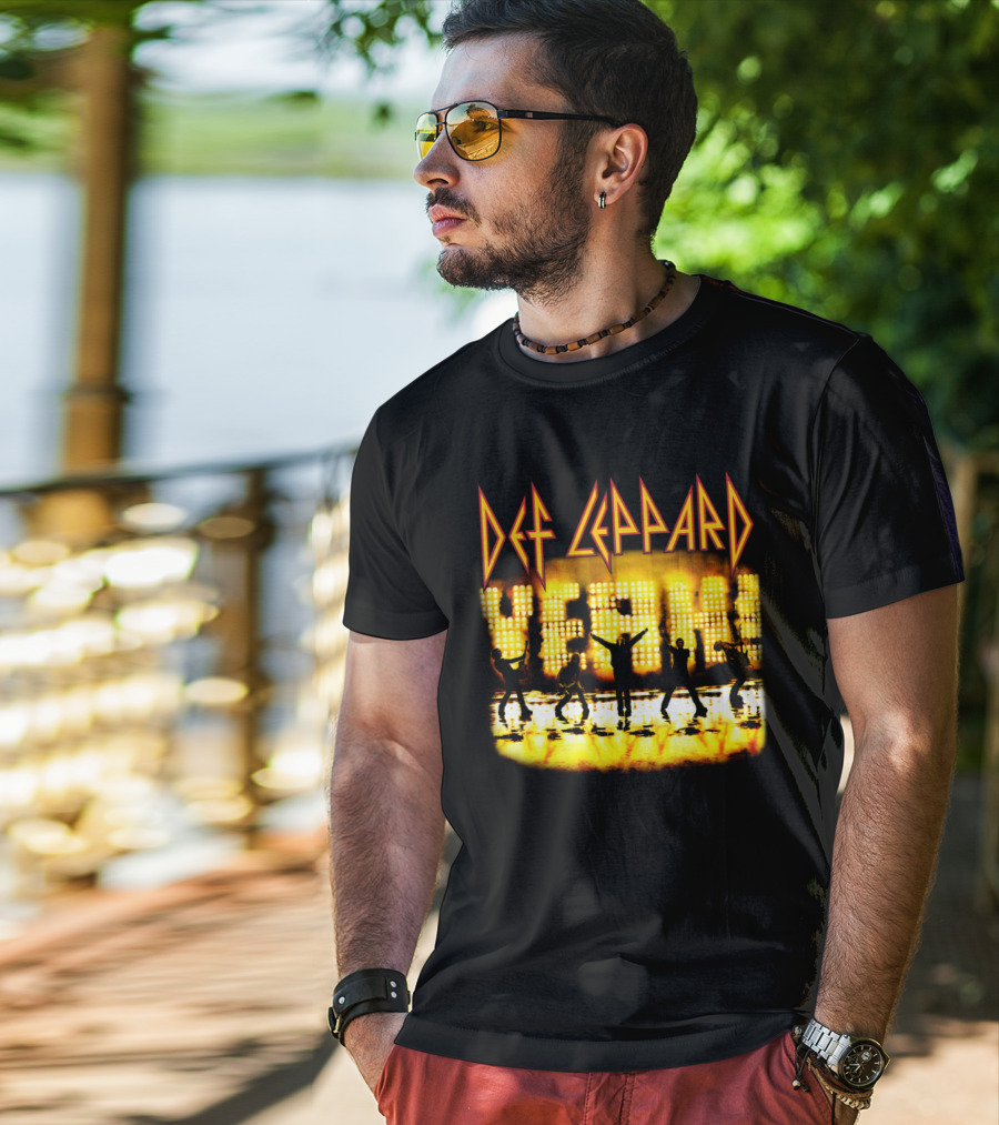 Def Leppard Yeah! Album Silhouette Performance T-Shirt