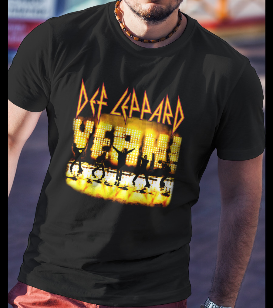 Def Leppard Yeah! Album Silhouette Performance T-Shirt