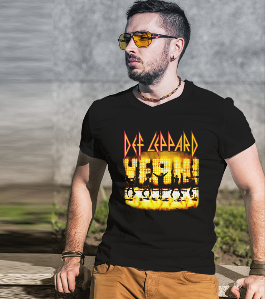 Def Leppard Yeah! Album Silhouette Performance T-Shirt