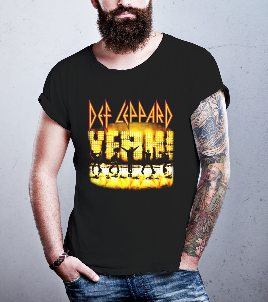 Def Leppard Yeah! Album Silhouette Performance T-Shirt