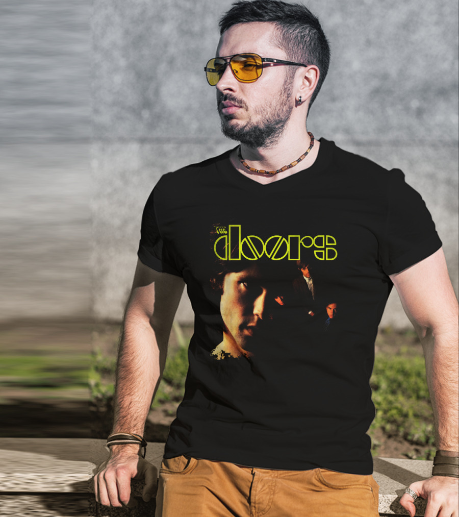The Doors Band Members Portrait T-Shirt