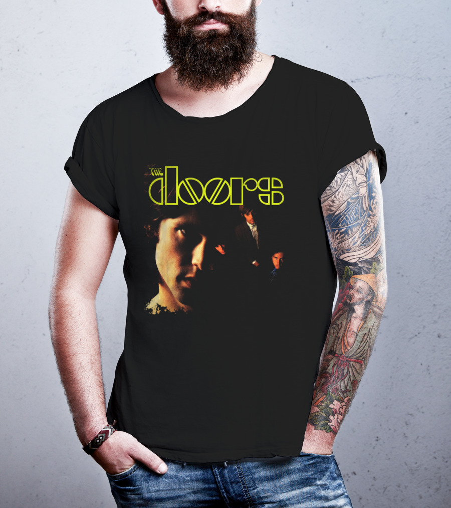 The Doors Band Members Portrait T-Shirt