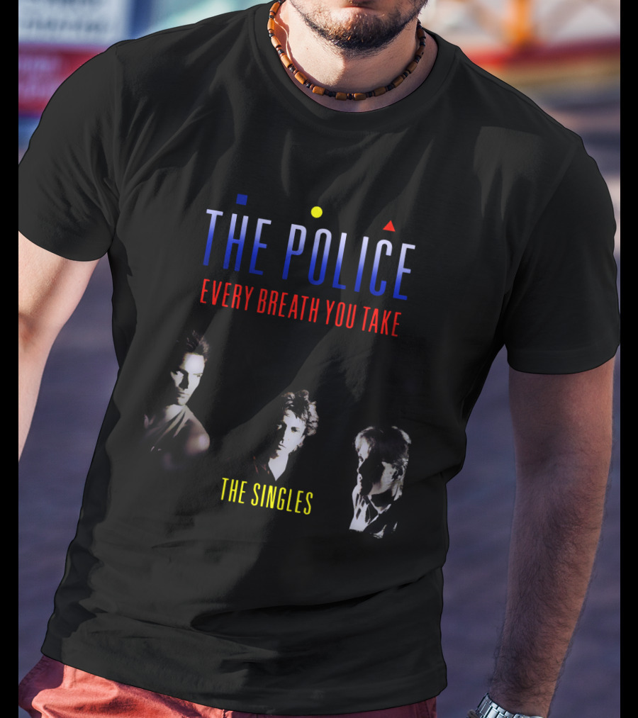 The Police Every Breath You Take The Singles T-Shirt
