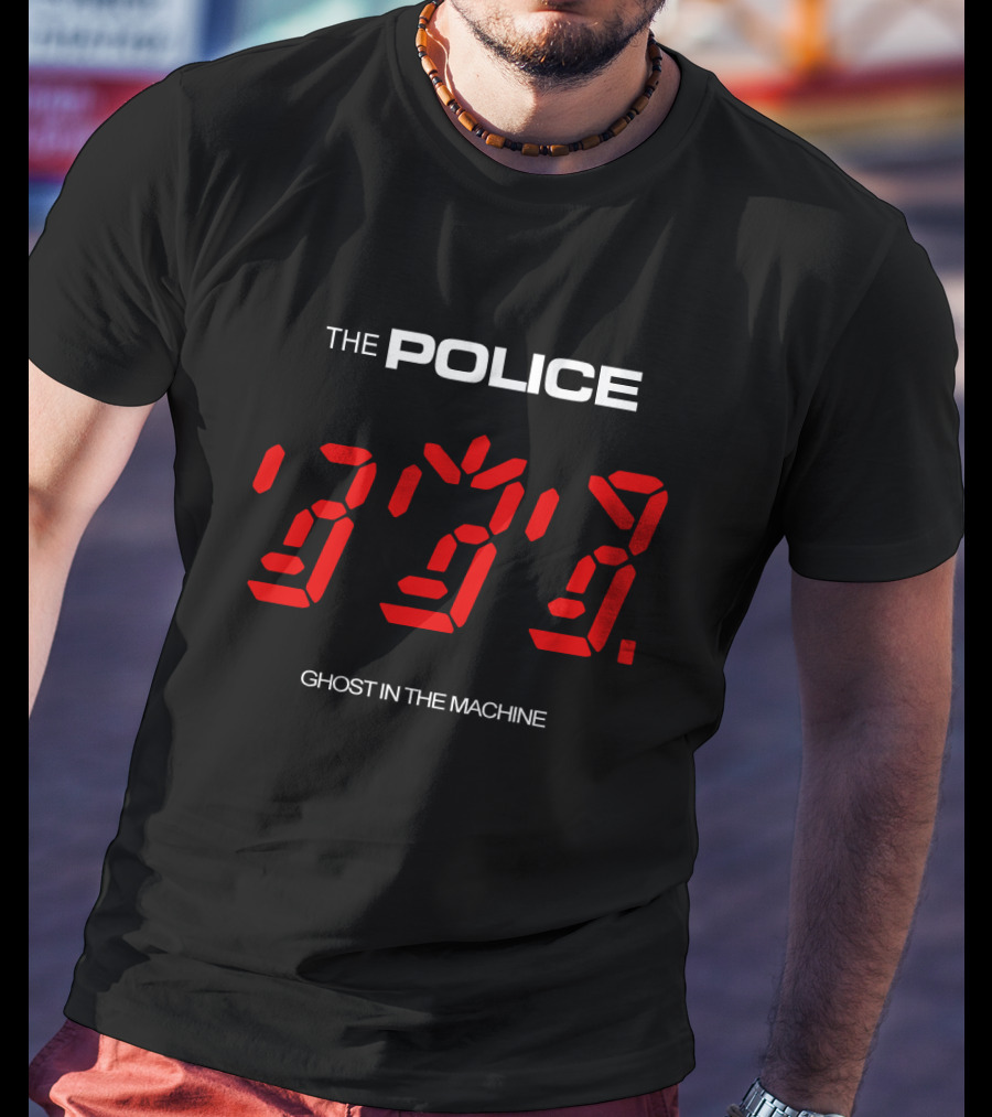 The Police Ghost In The Machine 3739 T-Shirt