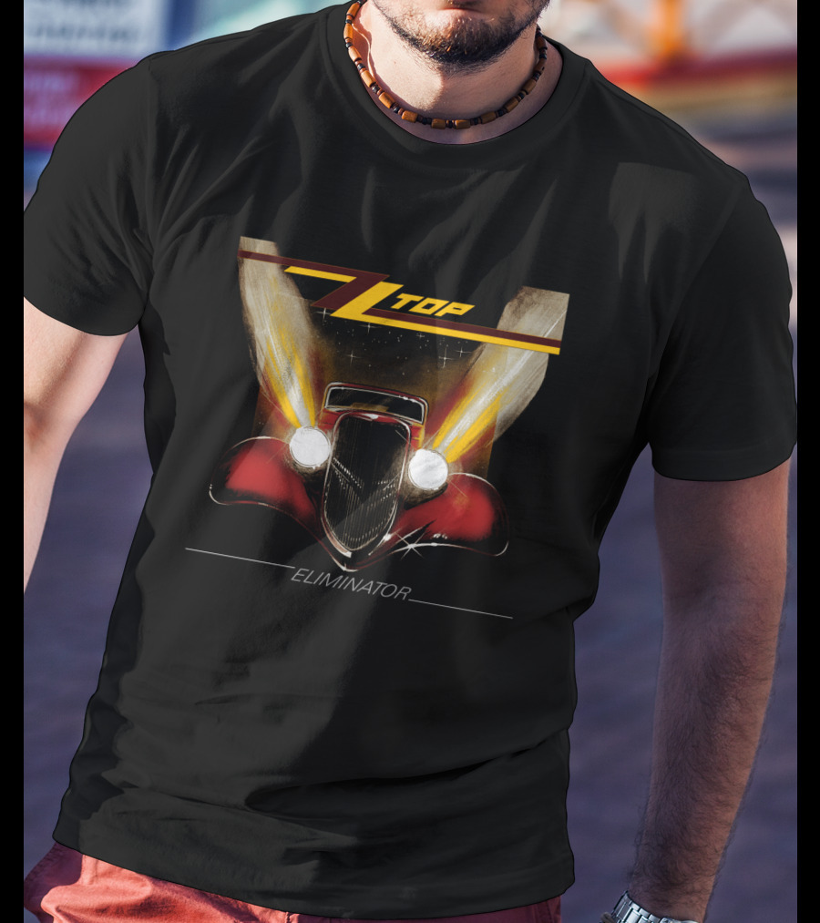 Zz Top Eliminator Car Lights T-Shirt