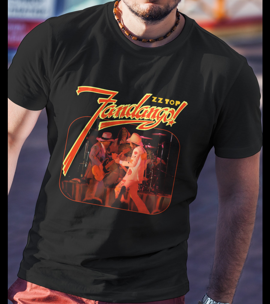 Zz Top Fandango! Concert Performance T-Shirt