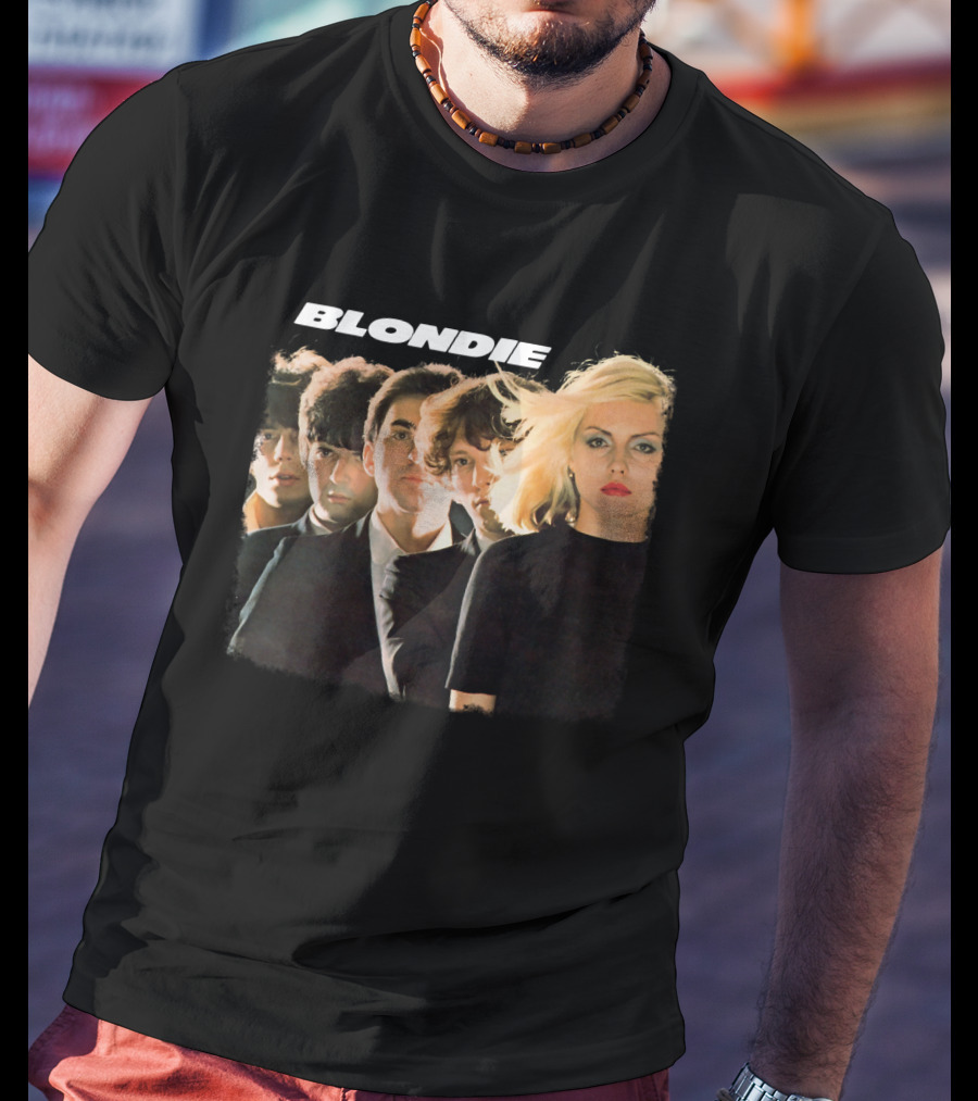 Blondie Parallel Lines Album Cover Art T-Shirt