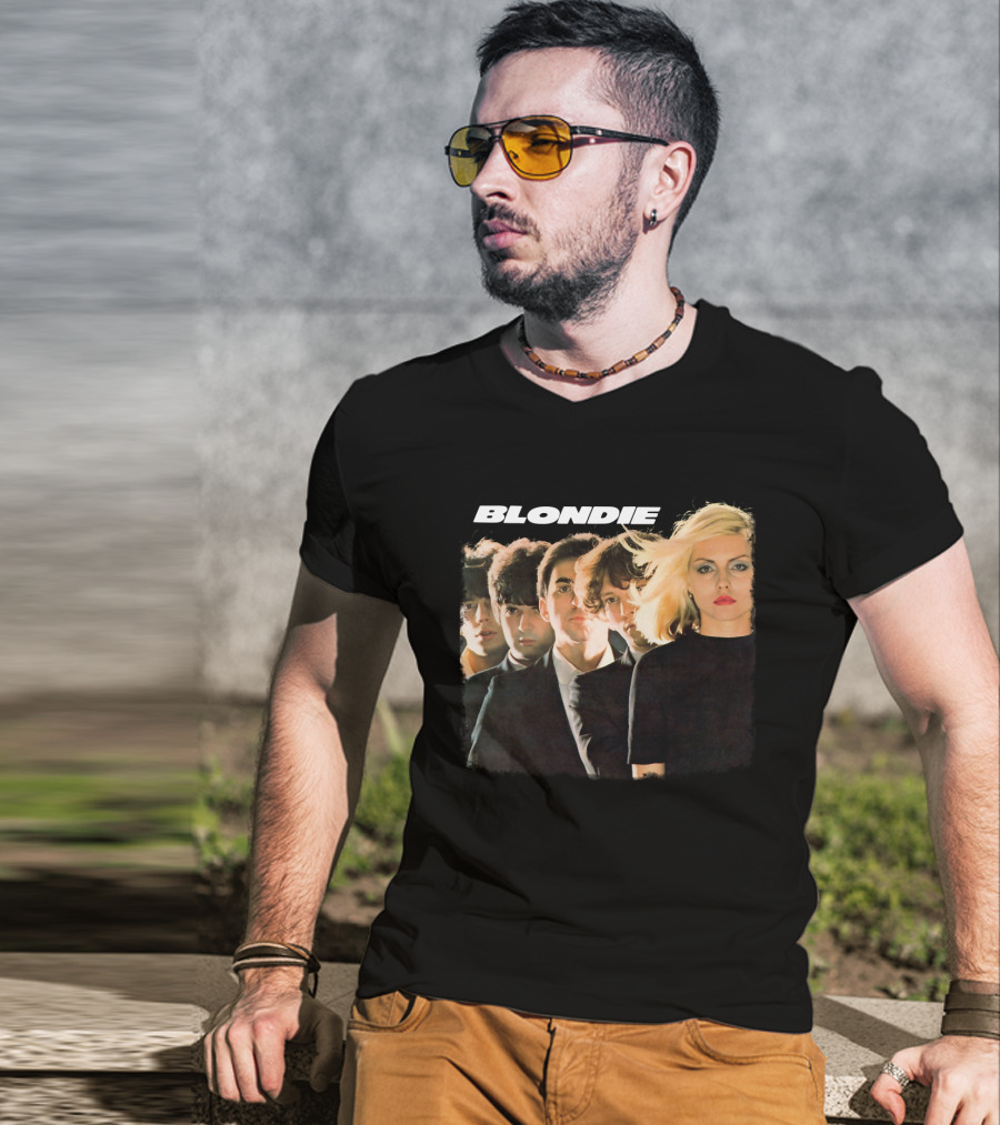 Blondie Parallel Lines Album Cover Art T-Shirt