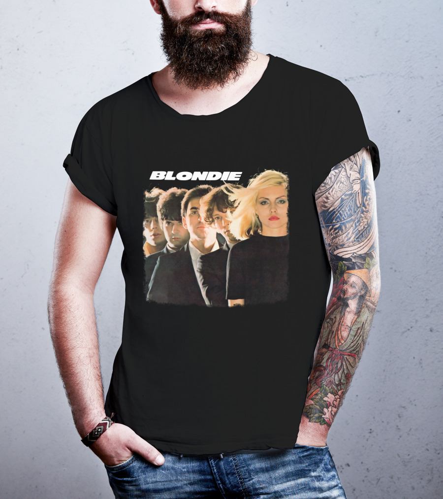 Blondie Parallel Lines Album Cover Art T-Shirt