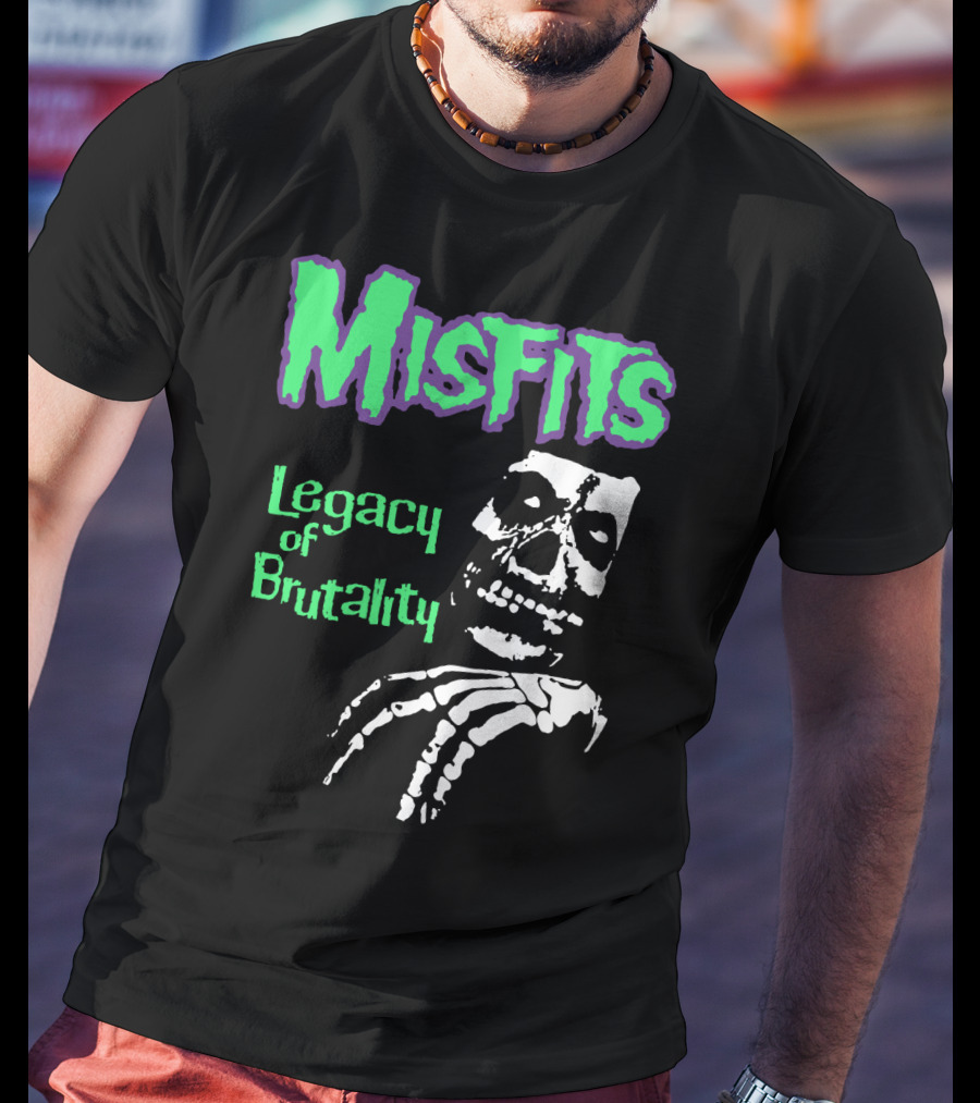 Misfits Legacy Of Brutality Skeleton T-Shirt
